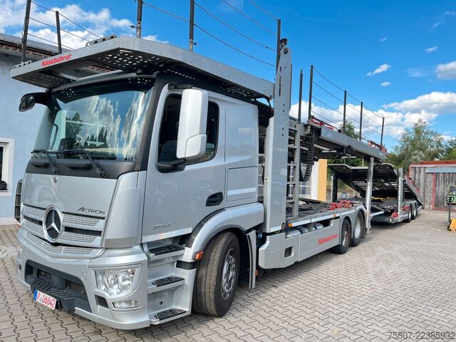 Transportues makinash MERCEDES-BENZ Actros 2446 Kässbohrer Metago Pro Intago TT