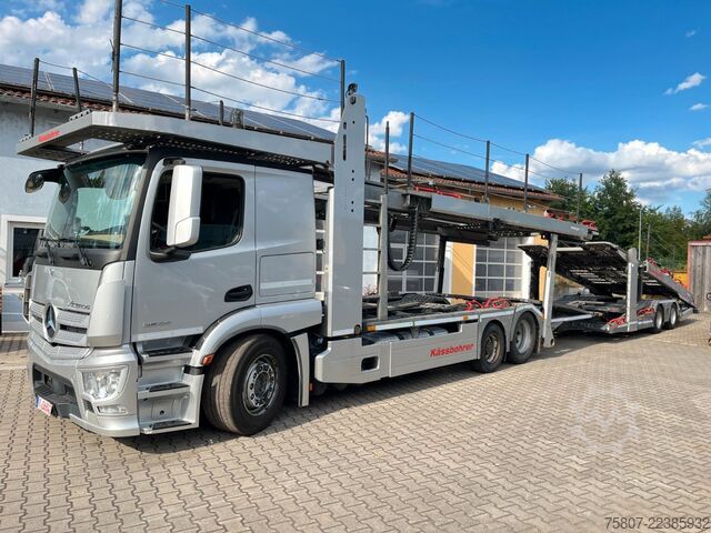 Transportues makinash MERCEDES-BENZ Actros 2446 Kässbohrer Metago Pro Intago TT