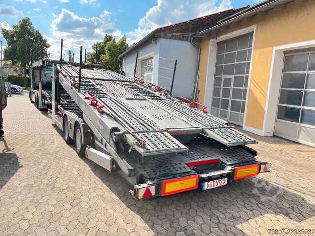 Transportues makinash MERCEDES-BENZ Actros 2446 Kässbohrer Metago Pro Intago TT