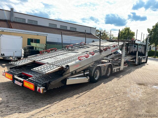 Transportues makinash MERCEDES-BENZ Actros 2446 Kässbohrer Metago Pro Intago TT
