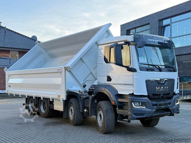垃圾车 MAN TGS 35.480 TGS 35.480 8x4 Retarder 3-Seiten-Kipper