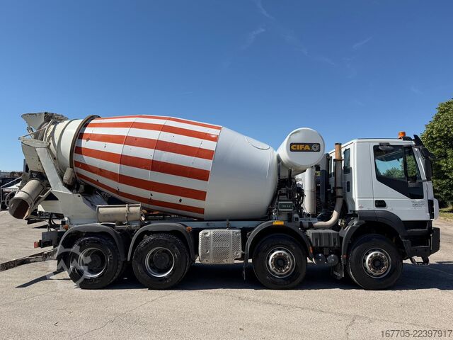 Betonmixer vrachtwagen Iveco Trakker 450