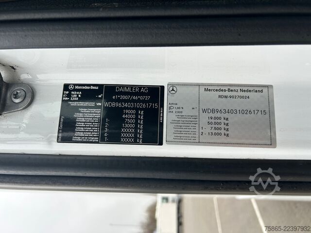 Standaard-SZM Mercedes-Benz Actros 1840 Streamspace / 583 dkm / NL Truck