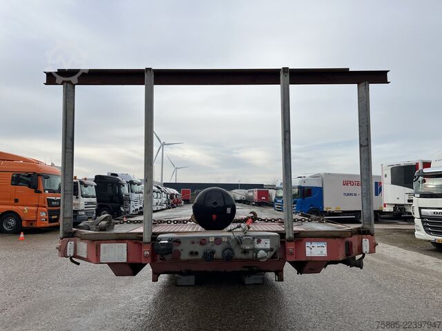 Platform aanhanger Nooteboom OVB-90-05 / 5 axle 12 Ton Hydraulic / BPW Drum ...
