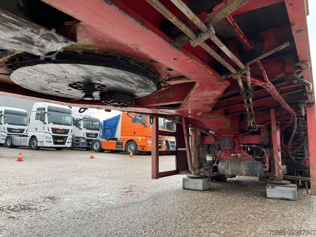 Platform aanhanger Nooteboom OVB-90-05 / 5 axle 12 Ton Hydraulic / BPW Drum ...