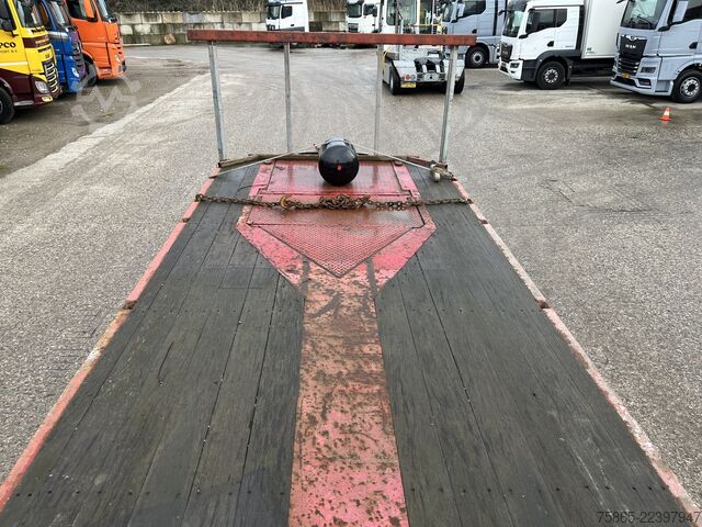 Platform aanhanger Nooteboom OVB-90-05 / 5 axle 12 Ton Hydraulic / BPW Drum ...