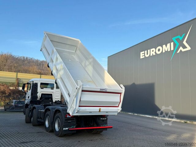 3-sidig tipper MAN TGS 35.480 TGS 35.480 8x4 Retarder 3-Seiten-Kipper