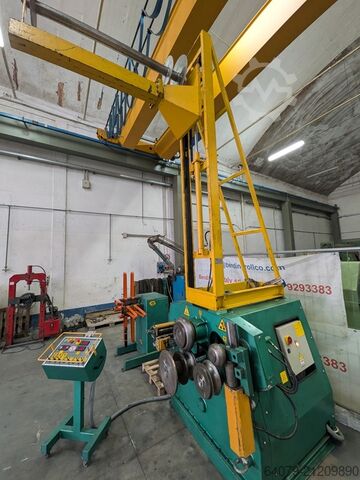 Mesin pembengkok tiub MG Limpet coil roll