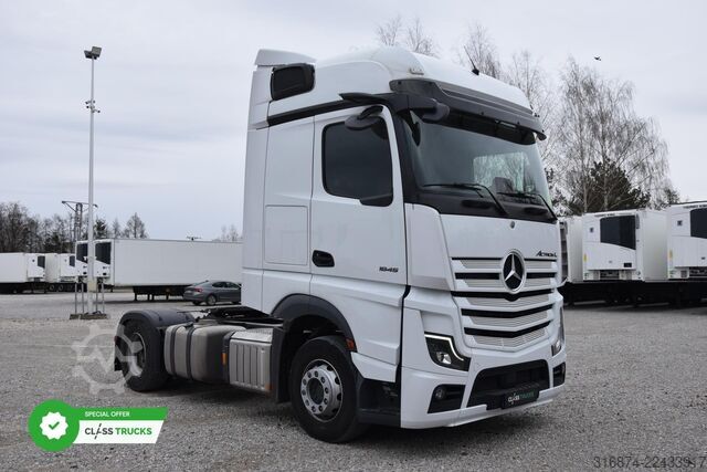 मानक ट्रैक्टर यूनिट MERCEDES-BENZ Actros 5 1845 BigSpace MirrorCam