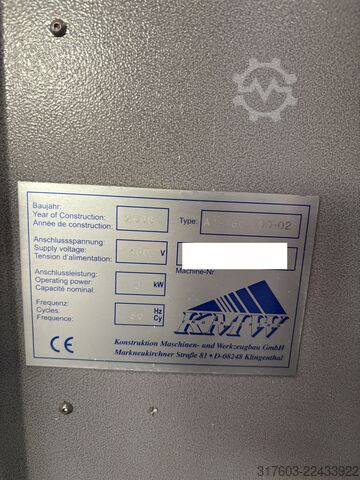 Einkopfschweissmaschine KMW A1-180-600-02