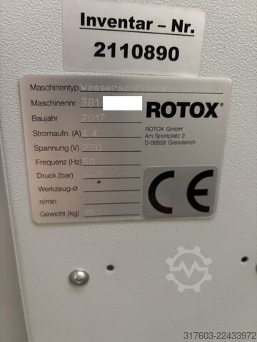 Máy cắt tia nước Rotox FWS 381