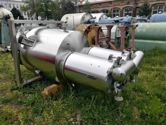 42 KUFT rustfrit stål vertikal AZO doserings- og vejesilo til pulver AZO 42 CUFT