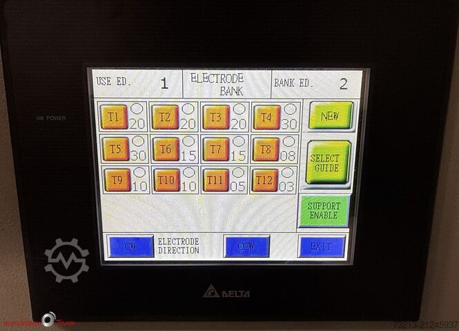 Start hulborings- og eroderingsmaskine OCEAN OCT RIVER 600 CNC