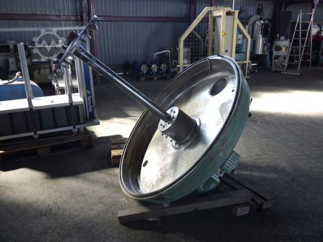 45 kW dissolver fra Drais model RN 3-45 AS VAC til vakuumarbejde med 2000 L blandegryde DRAIS RN 3-45 AS VAC