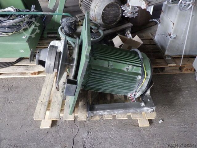 45 kW dissolver fra Drais model RN 3-45 AS VAC til vakuumarbejde med 2000 L blandegryde DRAIS RN 3-45 AS VAC