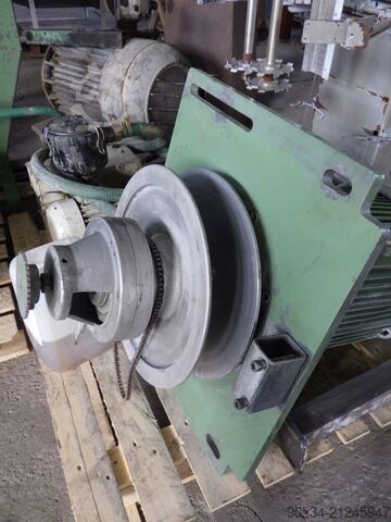 45 kW dissolver fra Drais model RN 3-45 AS VAC til vakuumarbejde med 2000 L blandegryde DRAIS RN 3-45 AS VAC