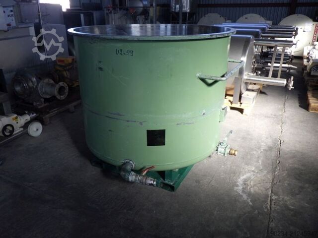 45 kW dissolver fra Drais model RN 3-45 AS VAC til vakuumarbejde med 2000 L blandegryde DRAIS RN 3-45 AS VAC