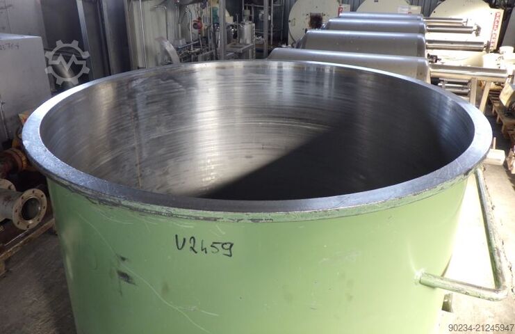 45 kW dissolver fra Drais model RN 3-45 AS VAC til vakuumarbejde med 2000 L blandegryde DRAIS RN 3-45 AS VAC