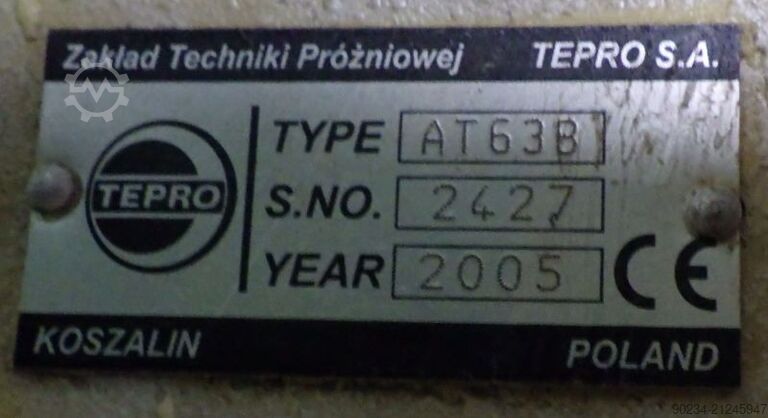 45 kW dissolver fra Drais model RN 3-45 AS VAC til vakuumarbejde med 2000 L blandegryde DRAIS RN 3-45 AS VAC