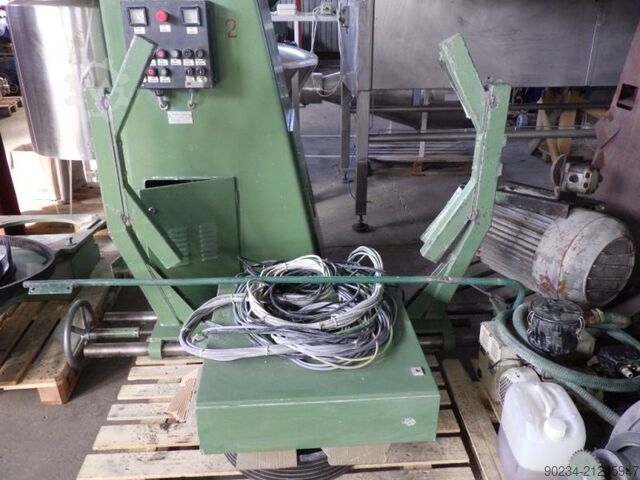 45 kW dissolver fra Drais model RN 3-45 AS VAC til vakuumarbejde med 2000 L blandegryde DRAIS RN 3-45 AS VAC