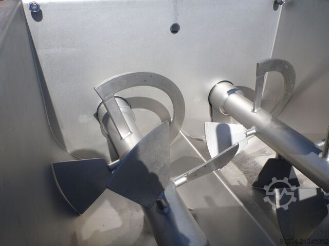 Alco Food dobbeltakset padleblander i rustfrit stål, samlet volumen 330 L. ALCO FOOD MACHINES AMP 300-S