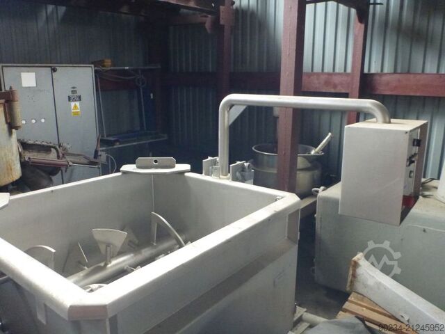 Alco Food dobbeltakset padleblander i rustfrit stål, samlet volumen 330 L. ALCO FOOD MACHINES AMP 300-S