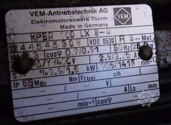 Alco Food dobbeltakset padleblander i rustfrit stål, samlet volumen 330 L. ALCO FOOD MACHINES AMP 300-S