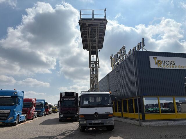Cestino da lavoro Mercedes-Benz ATEGO 1317 + DOLL HOOGWERKER 10 meter + 3236 KM...
