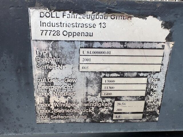 Cesto de trabalho Mercedes-Benz ATEGO 1317 + DOLL HOOGWERKER 10 meter + 3236 KM...