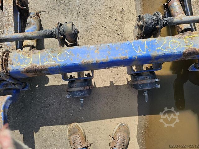 Ось BPW HSF 9010 ECO-P | TRAILER AXLE SINGLE TIRES \ DR...