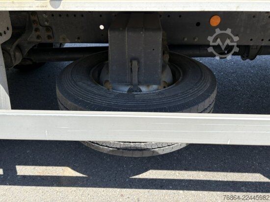 Platós teherautó ponyvával IVECO EUROCARGO 140E PLANE, LBW BÄR, EURO 6, KLIMA