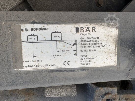 Platós teherautó ponyvával IVECO EUROCARGO 140E PLANE, LBW BÄR, EURO 6, KLIMA