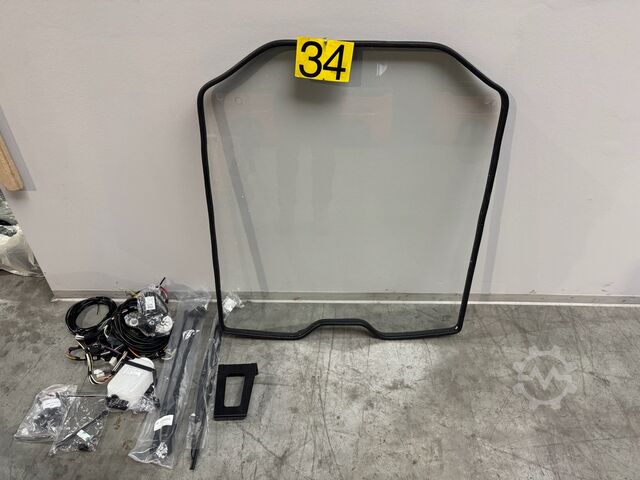 Windscreen + Windscreen wiper + Material Linde 386 Windshield + Accessories [ID: 1034]