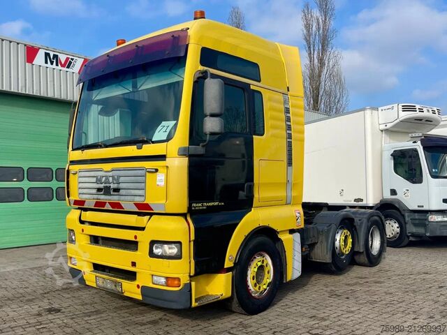 Heavy load MAN TGA 26.413 6x2 , Manual injection, Manual gearb...