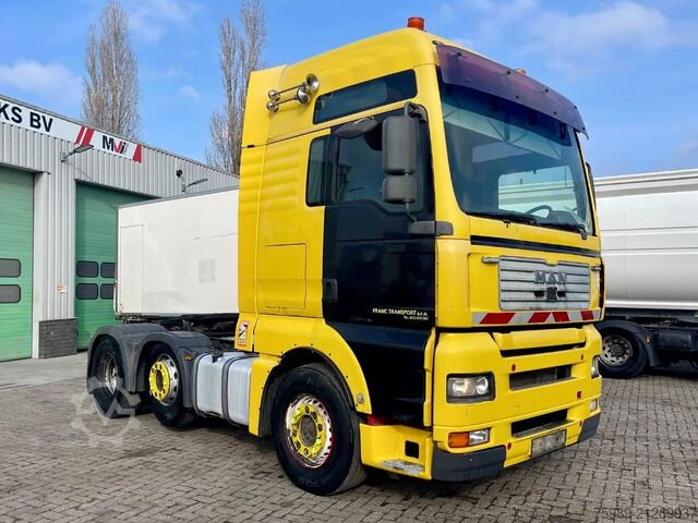 Heavy load MAN TGA 26.413 6x2 , Manual injection, Manual gearb...