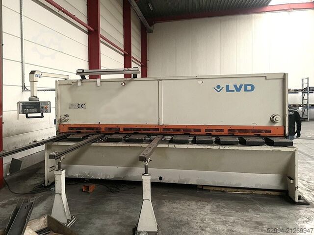 Hydraulic guillotine shears LVD MVS-C 4100 x 6 mm CNC