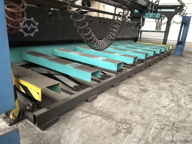 Hydraulic guillotine shears LVD MVS-C 4100 x 6 mm CNC