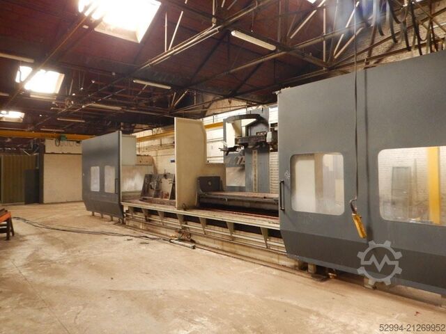 Bed milling machine with moving column & CNC MTE FBF-S 6000 X: 6000 - Y: 1200 - Z: 1500 mm