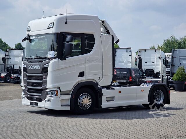 मानक SZM Scania R460 4x2 - retarder - steel / air - fridge - ni...