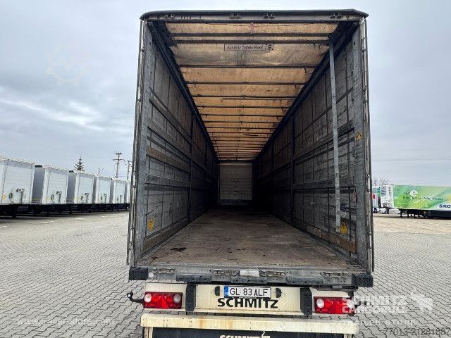Open semitrailer with tarp Schmitz Cargobull Curtainsider Standard