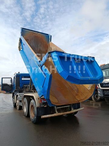 Tipper truck MAN MAN TGA 35.430 / 8X4 / Meiller Mulde / BORDMATIK