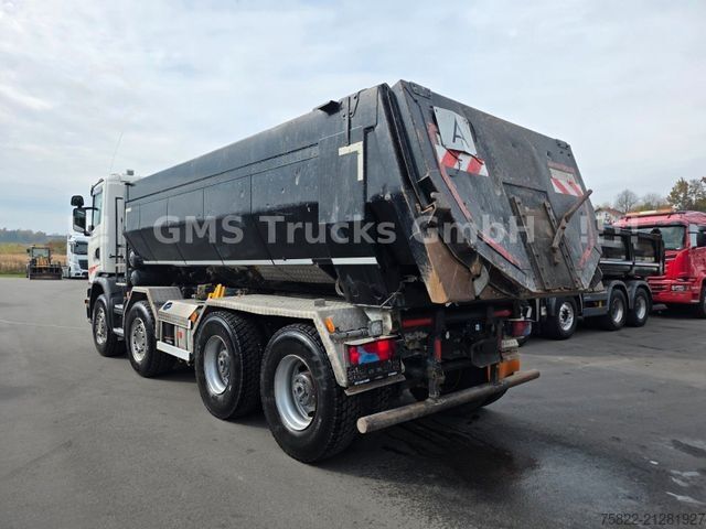 Tipper truck SCANIA G450 / ISO Thermo Mulde / 8X4 / Opti Cruise