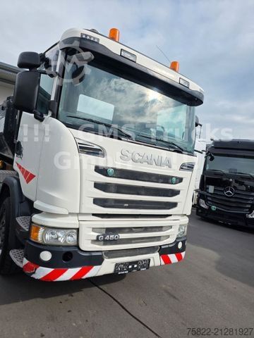 Tipper truck SCANIA G450 / ISO Thermo Mulde / 8X4 / Opti Cruise