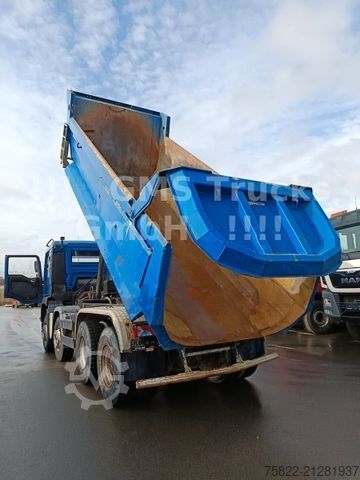 Tipper truck MAN MAN TGA 35.430 / 8X4 / Meiller Mulde / BORDMATIK