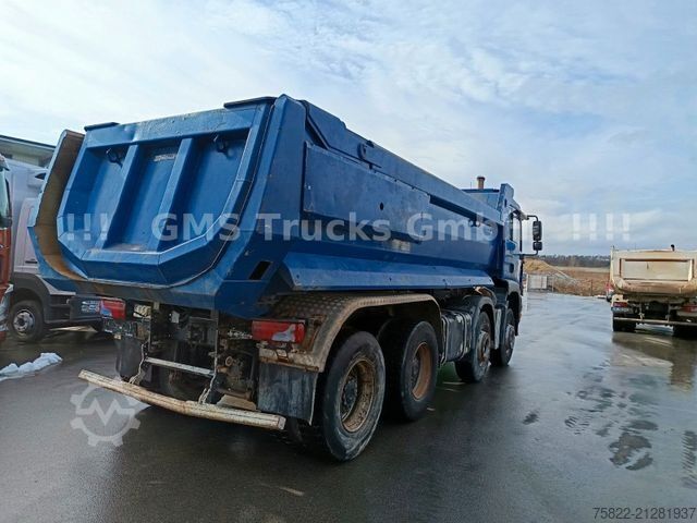 Tipper truck MAN MAN TGA 35.430 / 8X4 / Meiller Mulde / BORDMATIK