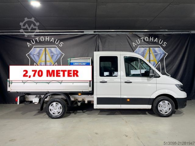 Pick-up van MERCEDES-BENZ PRINTER DoKa PRITSCHE HECKANTRIEB ZUSATZHEIZUNG