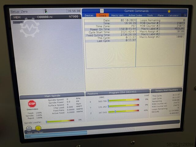 κατακόρυφο κέντρο κατεργασίας HAAS VF-2SS