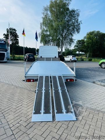 Furgoneta pick-up IVECO Maschinentransporter Arbeitsbühnentransporter