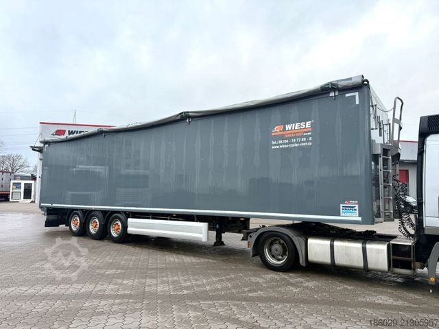 Semirremolque con piso móvil KNAPEN K100 Schubboden 92m³ 10mm Boden