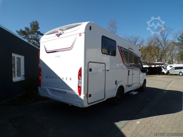 अर्ध-संयोजित कैम्पर BÜRSTNER Lineo T 700 Tageszulassung / Active, Xenon, Isof